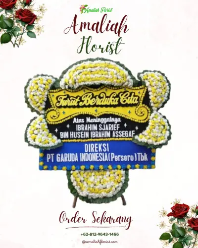 Papan Bunga Duka banjarbaru residence