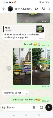 Testimonial Papan Bunga Pernikahan banjarbaru residence
