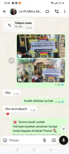 Testimonial Papan Bunga banjarbaru residence